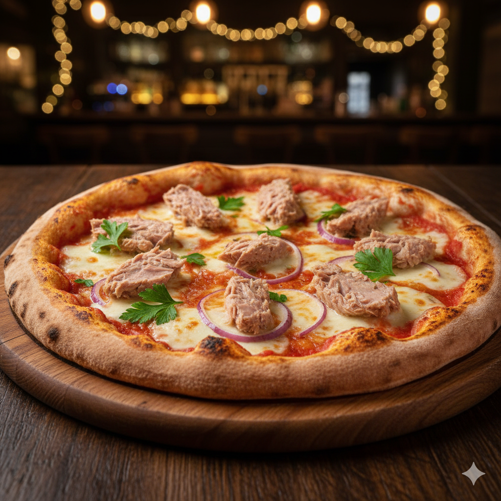 Pizza Atun - pizzaAtun. 