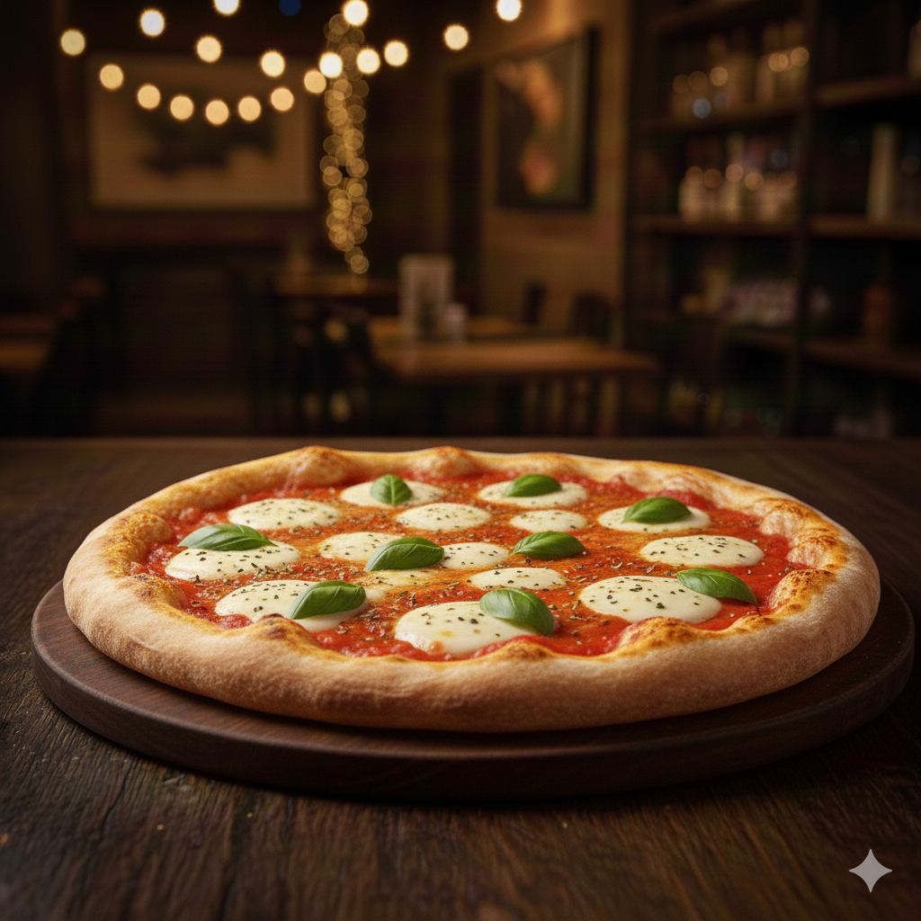 Pizza Margarita - pizzaMarga. 