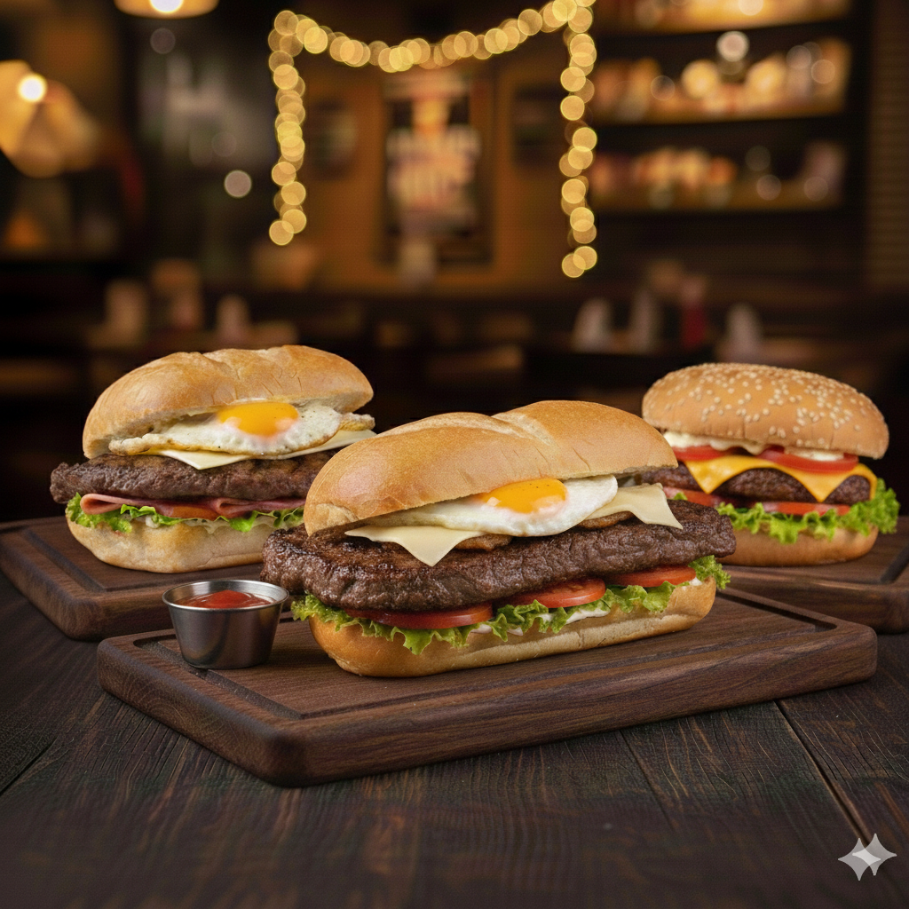 Promo 18 - MIla Comun + Lomo Especial + Hamburguesa FULL. 